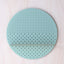 Small Mint Circle- white or brass finish