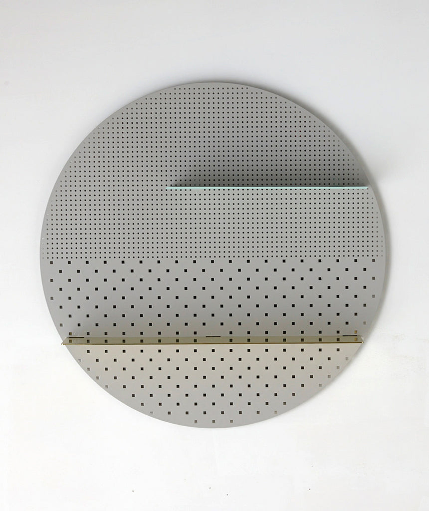 Grey Mesh Circle Shelf
