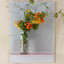 Grey Rectangle with Pink Shelf