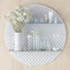 White Mesh Circle Shelf