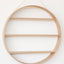 Large Oak Circle Shelf - Natural Finish