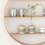 Large Oak Circle Shelf - Natural Finish