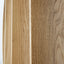 Oak Circle Shelf - Three Tier - Oiled Finish