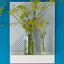 The Mesh Series - Rectangle - Grey with Brass Finish