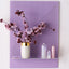 Lilac Mesh Rectangle