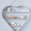 Heart Shelf - White