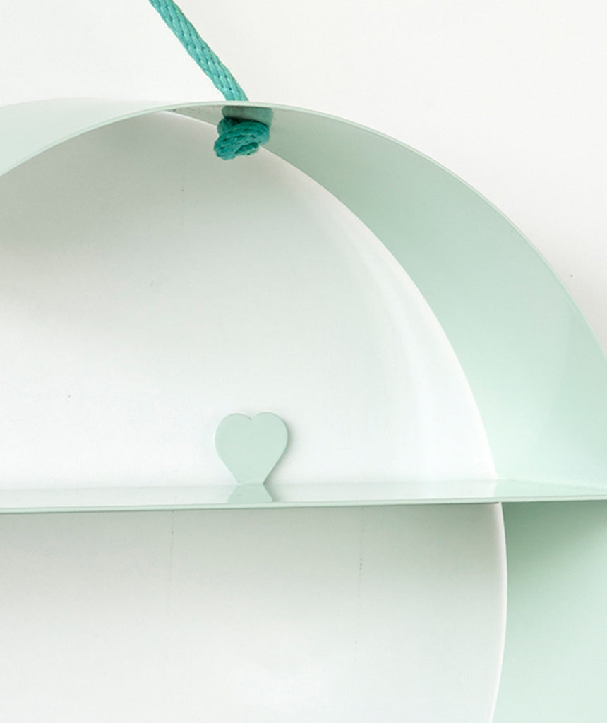 Heart Shelf - Mint