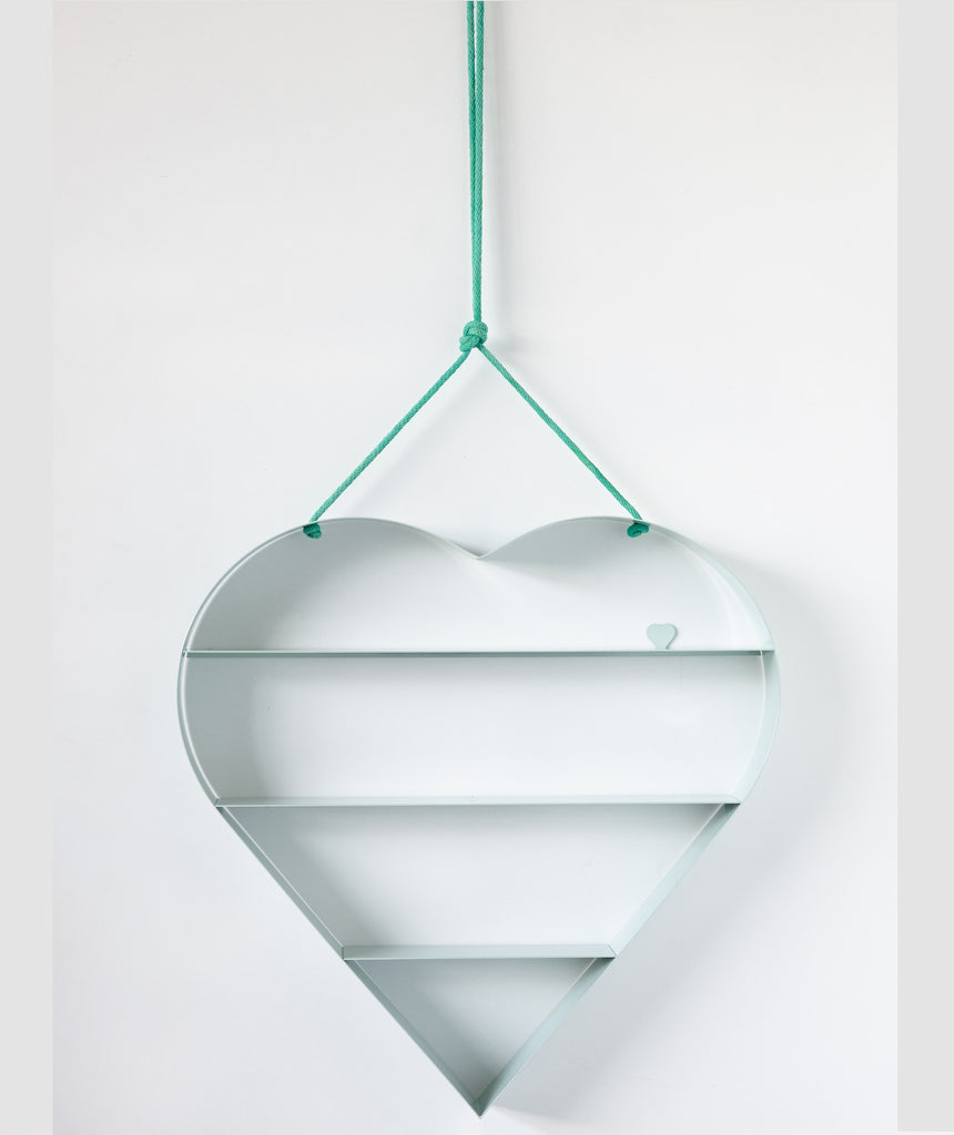 Heart Shelf - Mint