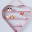 Heart Shelf - Pink