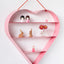 Heart Shelf - Pink