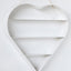 Heart Shelf - White