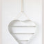 Heart Shelf - White