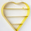 Heart Shelf - Yellow