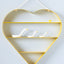Heart Shelf - Yellow